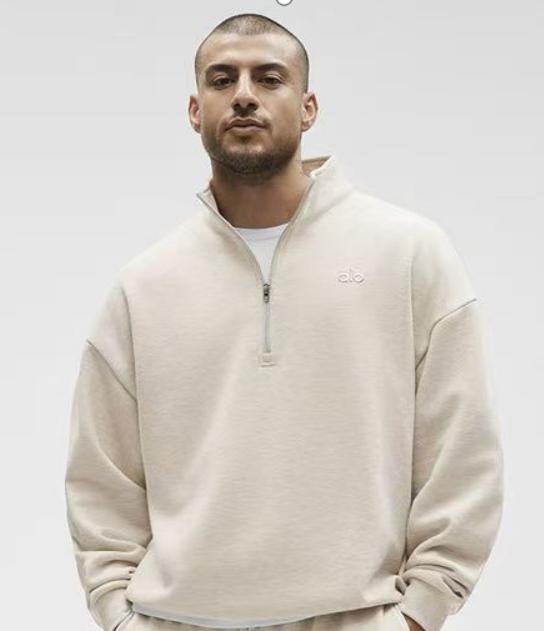 Alo Men's Half‑Zip Hoodie Sweatshirt